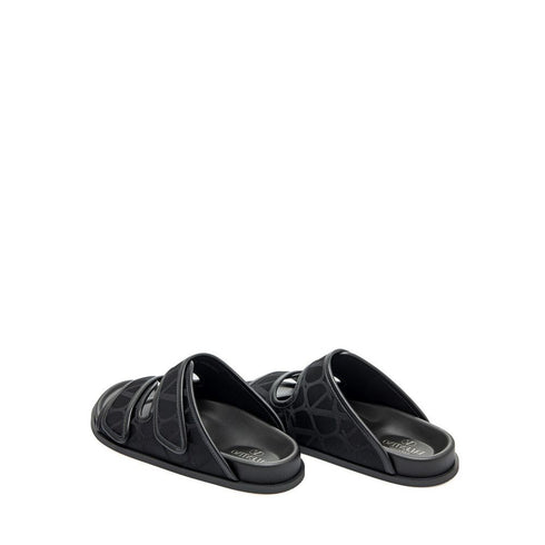 Valentino Garavani Toile Iconographe Flat Sandals